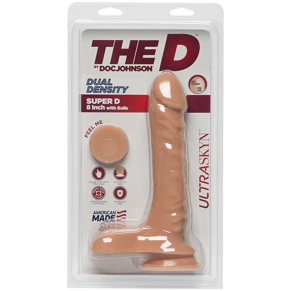 The D UltraSkyn Super D LifeLike Dildo - Image 6