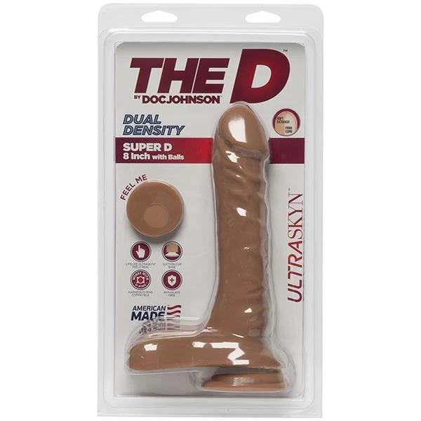The D UltraSkyn Super D LifeLike Dildo - Image 8