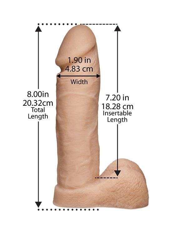 TruSkyn Tru Ride Platinum Silicone Dildo - Image 5