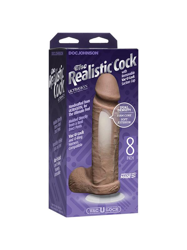 Realistic Cock Vac-U-Lock UltraSkyn Dildo - Image 10