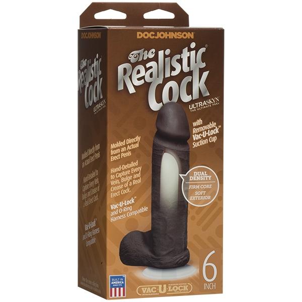 Realistic Cock Vac-U-Lock UltraSkyn Dildo - Image 3