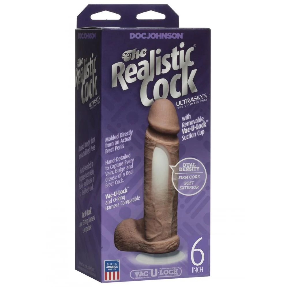 Realistic Cock Vac-U-Lock UltraSkyn Dildo - Image 6