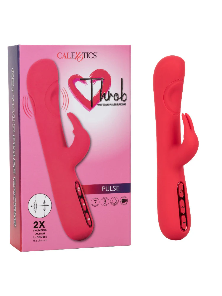 Throb Pulse Rechargeable Rabbit Vibrator - Image 2