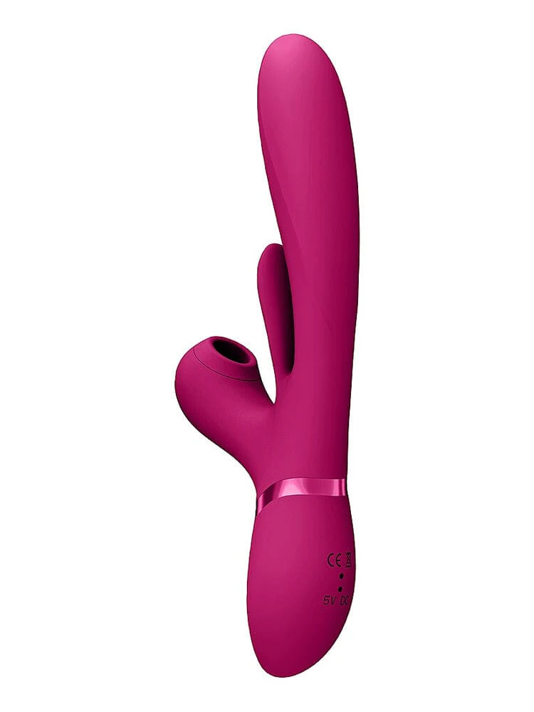 VIVE Thrusting G-Spot Flapper Air Wave Rabbit Vibrator - Image 3