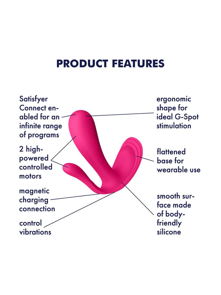 Top Secret + Connect App Wearable Vibrator - Image 7