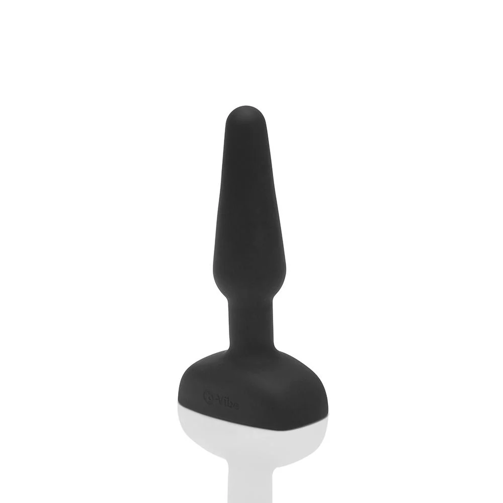 Trio Vibrating Silicone Remote Butt Plug