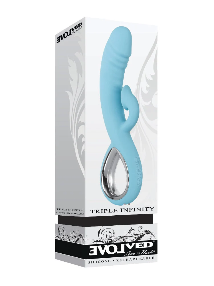 Triple Infinity Heating Rabbit Vibrator - Image 2