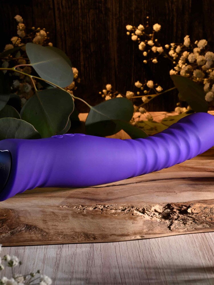 Trixxxie Rechargeable Silicone Flexible Textured Vibrator - Image 2