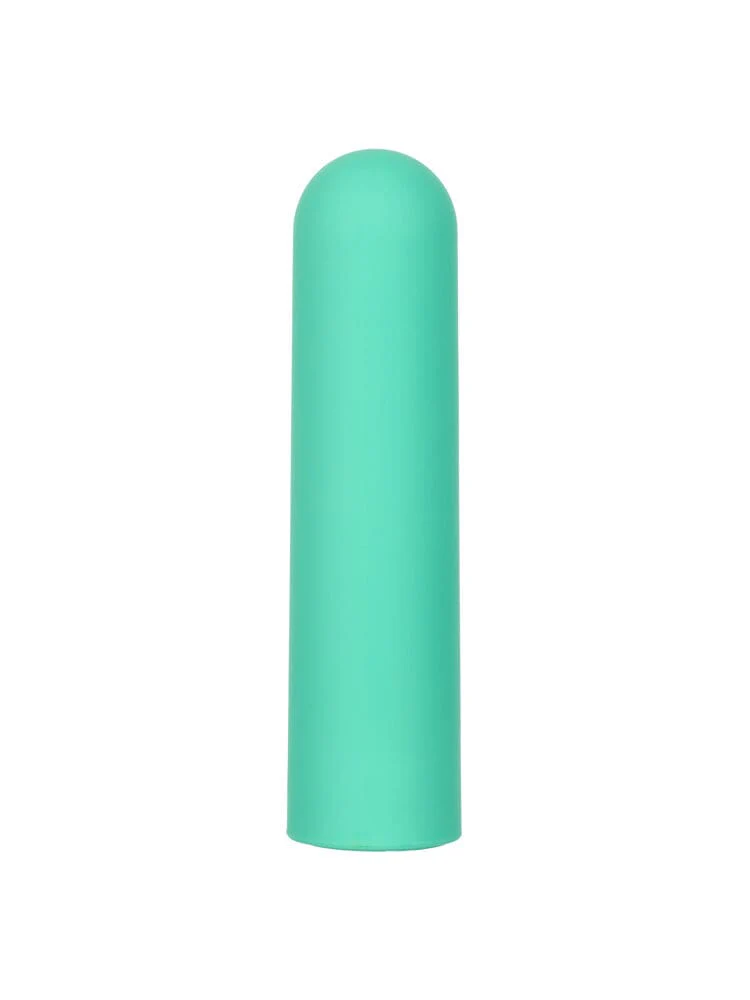 Turbo Buzz Green Rounded Bullet Rechargeable Vibrator