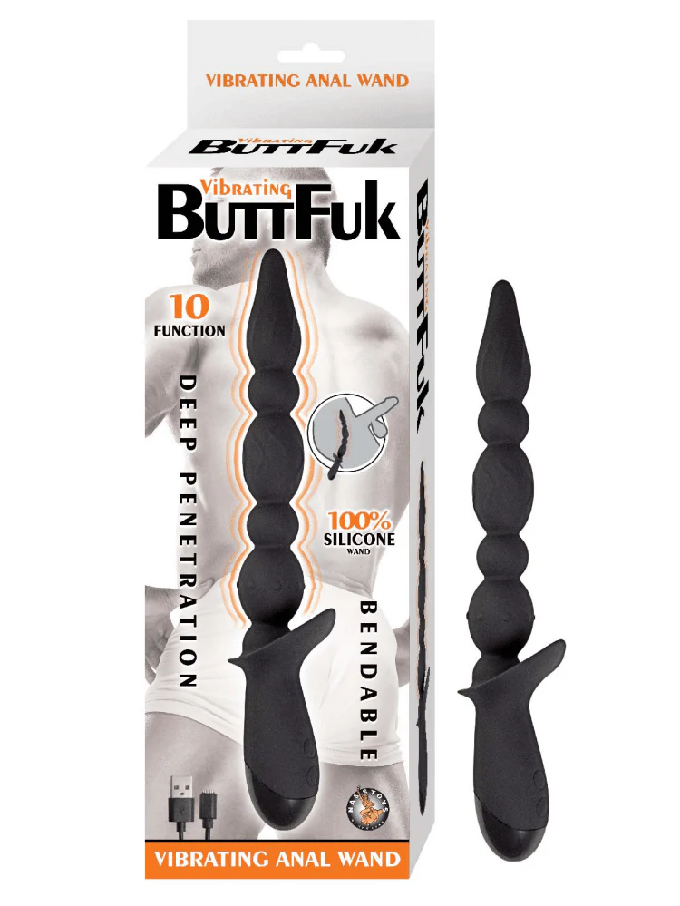 Vibrating Buttfuk Ultra-Flexible Anal Wand - Image 3