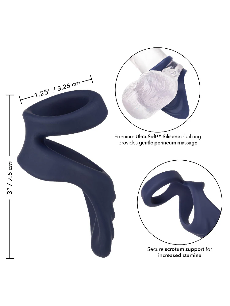 Viceroy Perineum Dual Erection Ring - Image 2