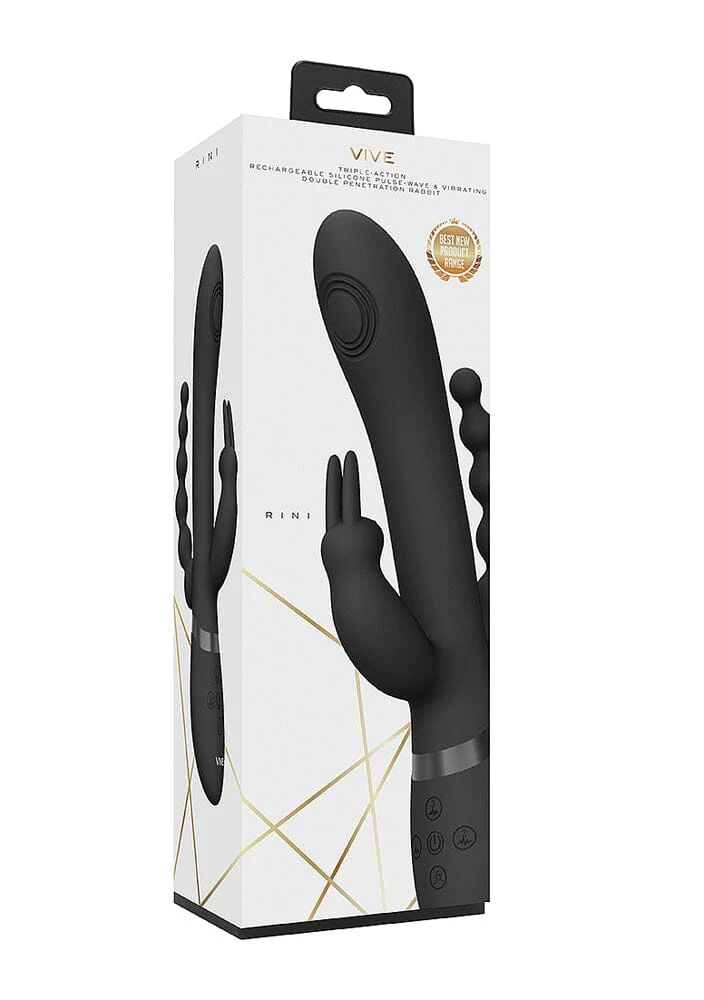 VIVE Rini Pulse Wave Triple Stimulation Rabbit Vibrator - Image 2