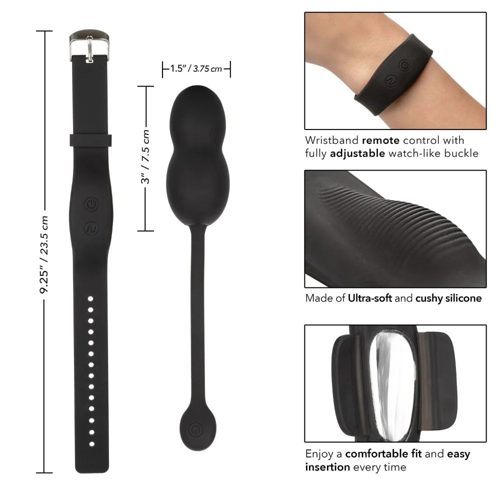 Wristband Remote Ultra-Soft Kegel Exerciser - Image 2