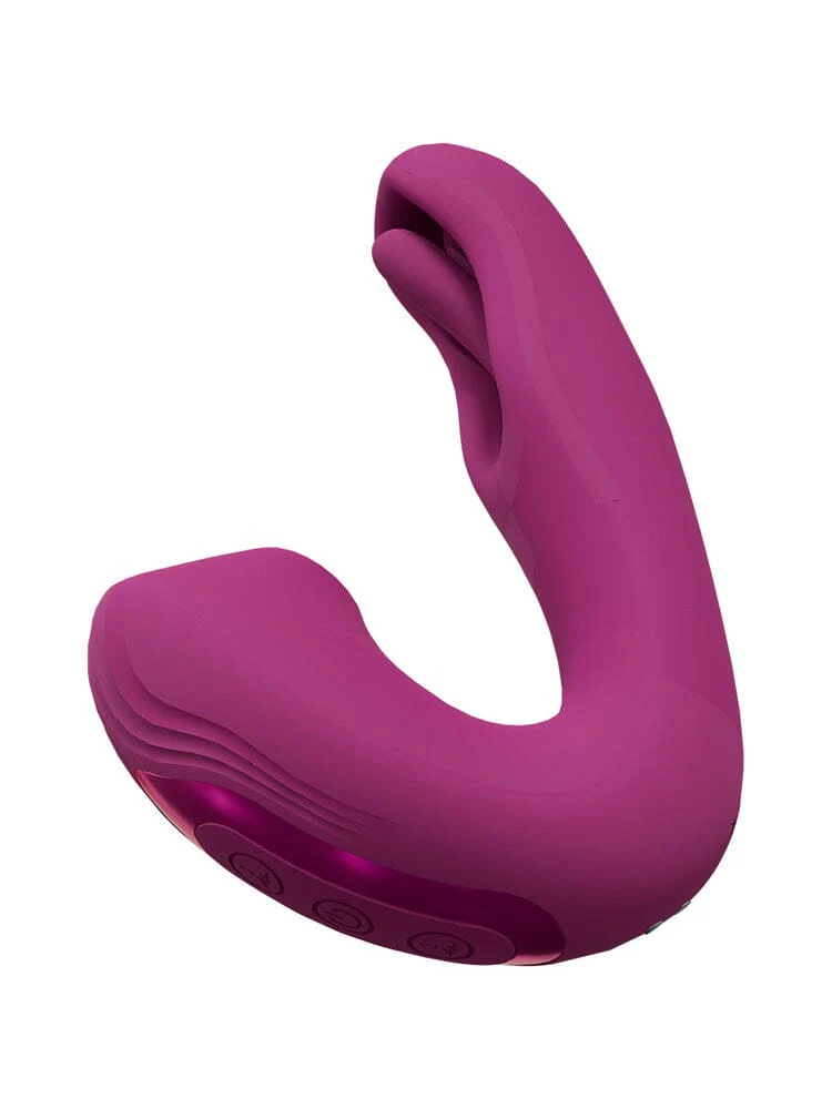 VIVE Yuna Dual Stimulation Air Wave Flapping G-Spot Vibrator