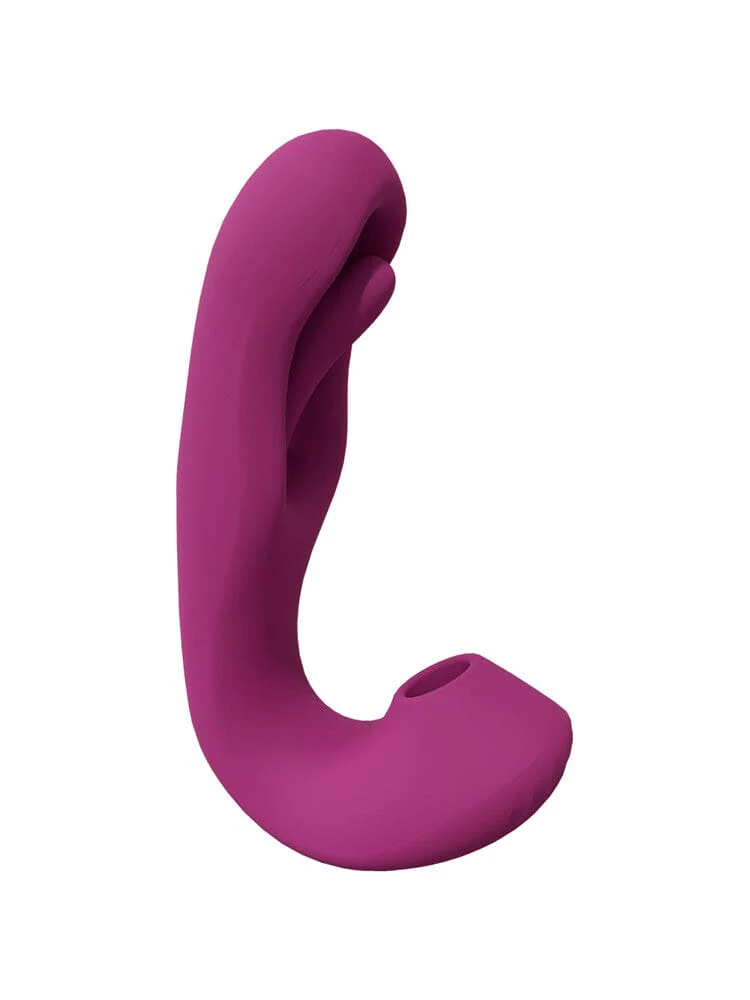 VIVE Yuna Dual Stimulation Air Wave Flapping G-Spot Vibrator - Image 3